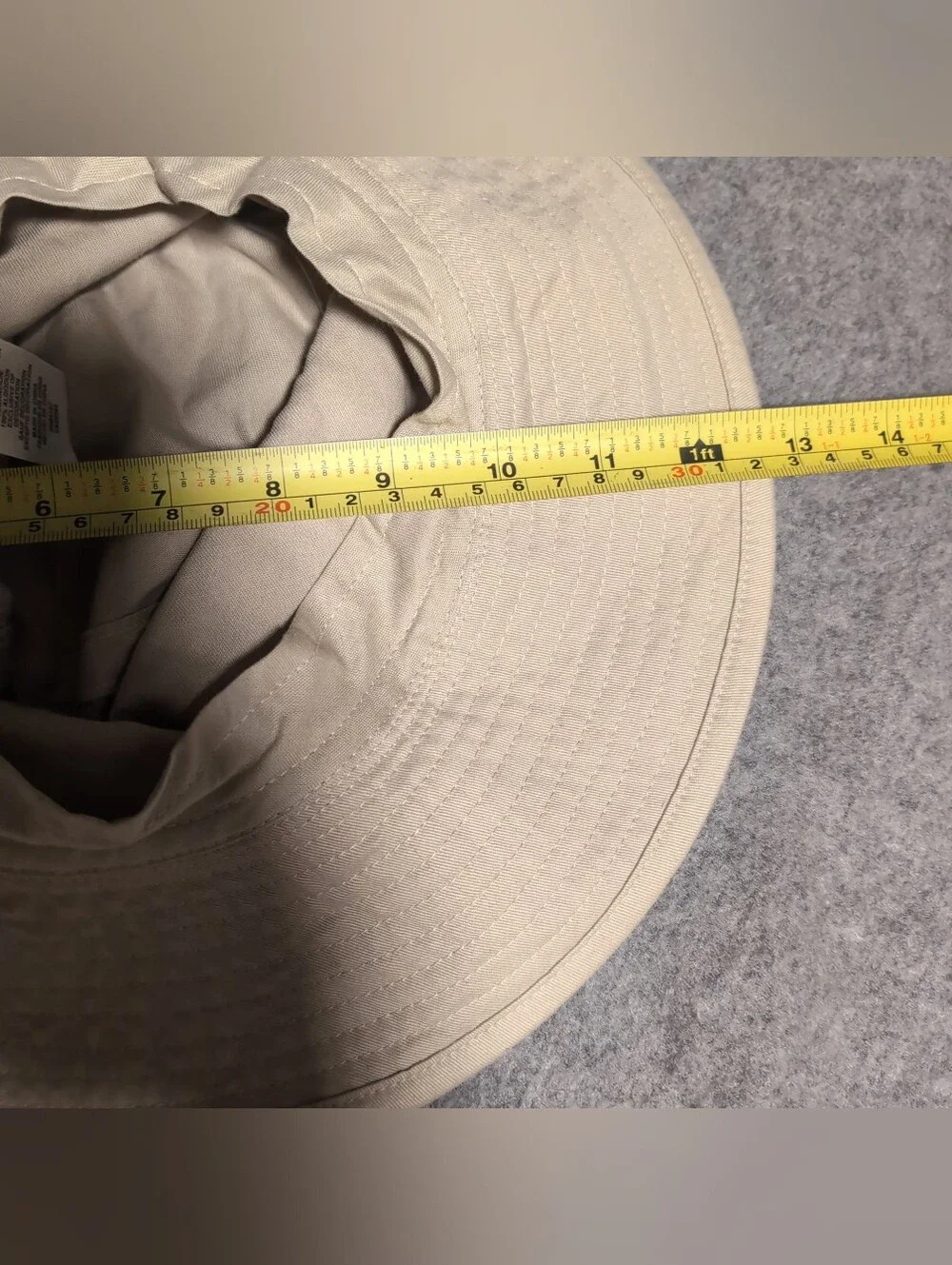 Disney Direct Tinks Garden Floral Bucket Sun Hat Tan One Size Embroidered Tinker